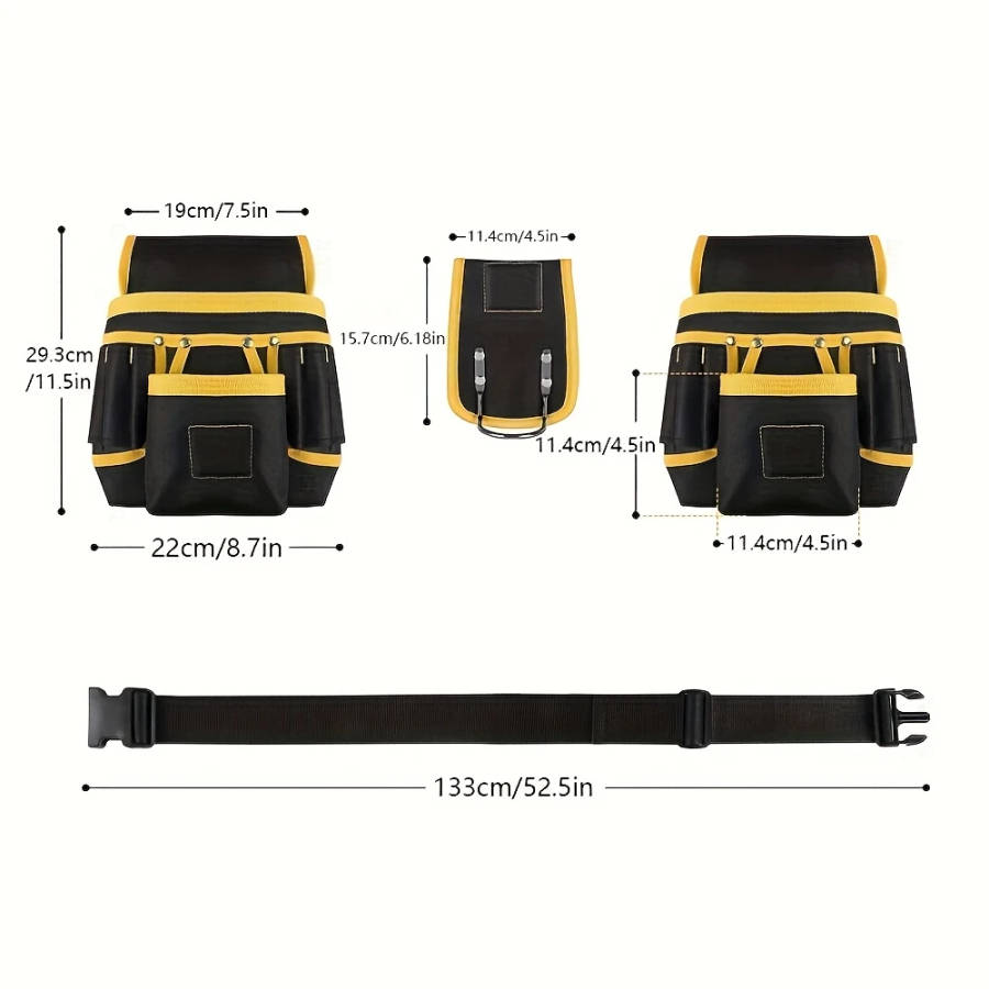 Professional Grade 26 Compartment Tool Belt