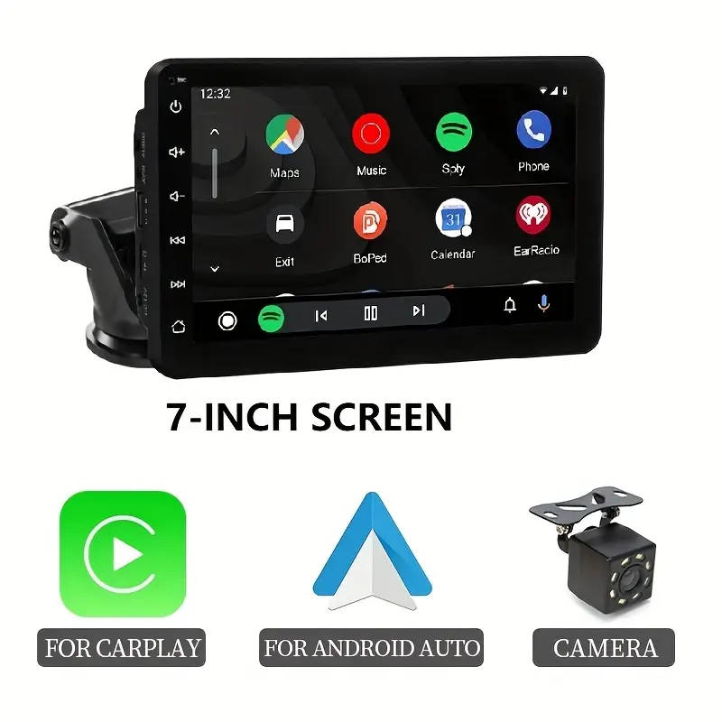 New - HIPPCRON portable car play and android auto screen 7INCH