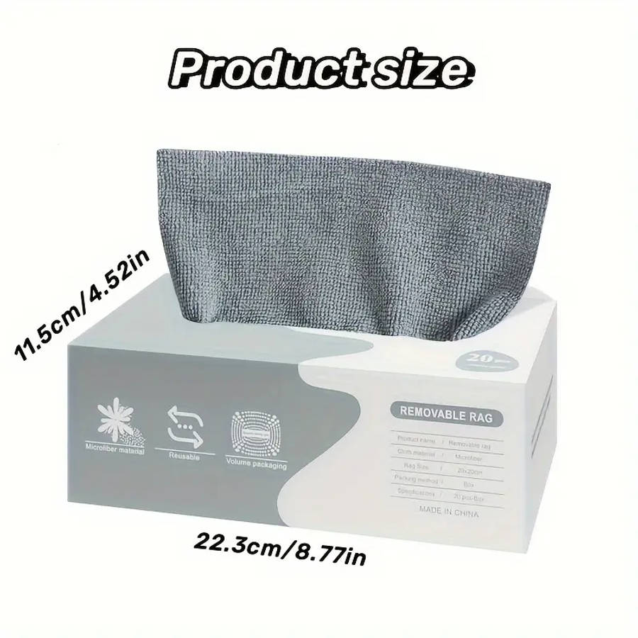 Non-Shedding And Oil-Free Scrubbing Cloth Pull-Out Disposable Lazy Cloth Thickened Super Fine Fiber