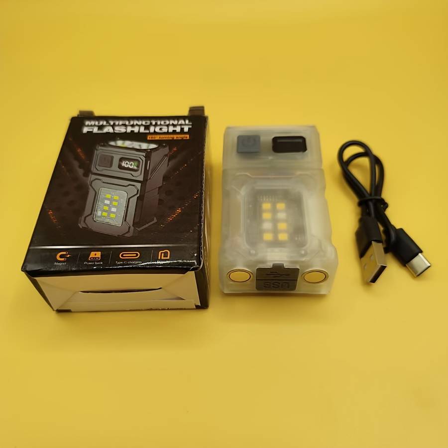 1PC Black Flashlight