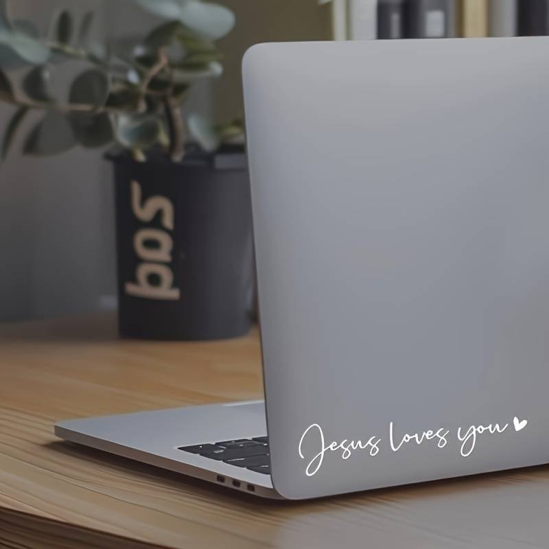 1pc Black Jesus Christian Themed Stickers