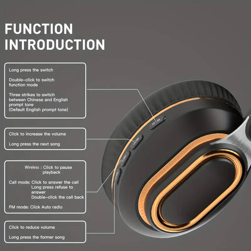 Lightweight Headphones
