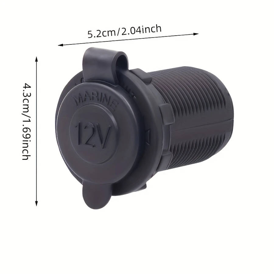 1Pc 12V Car Plug Socket Car Boat Motorcycle Lighter Splitter Power Adapter Sockets Power Plug Outlet