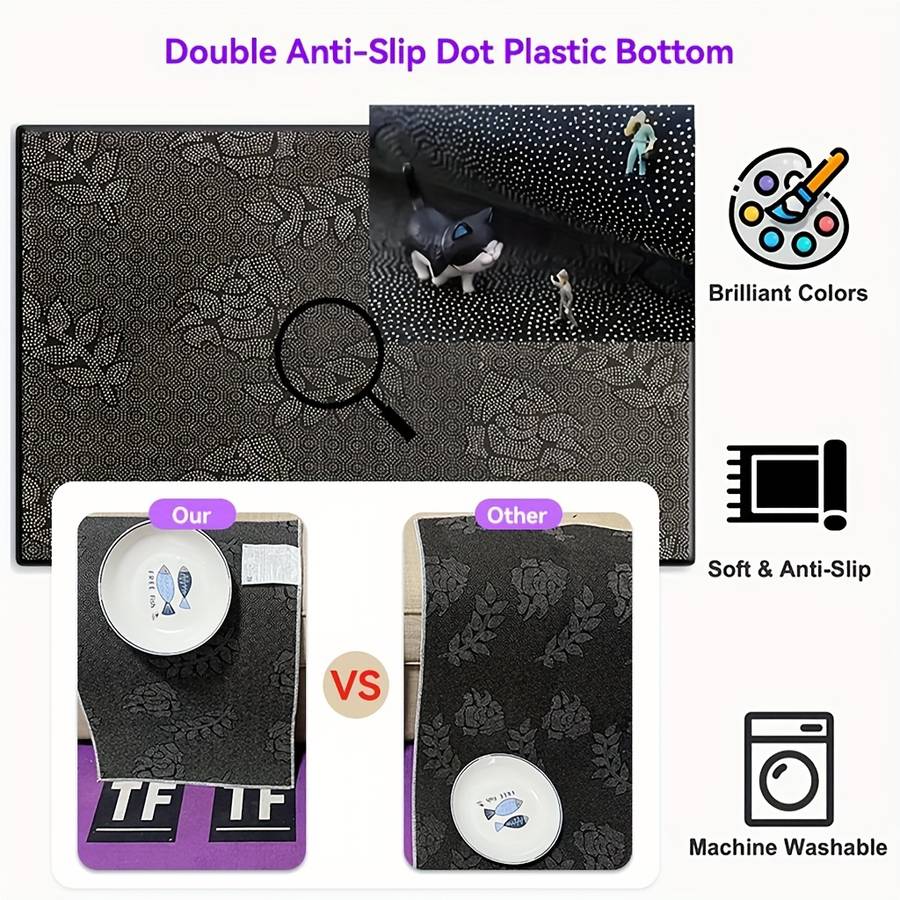 1Pc 6Ox9Ocm Floor Mat