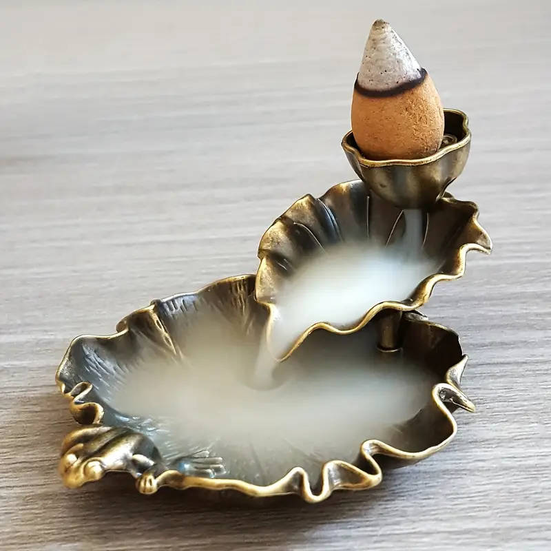 1 Lotus Frog Incense Burner