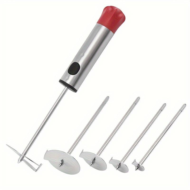 4pcs Stainless Steel Fruit Vegetable Corer Set Quick Peel Separate Core Tool for Kitchen