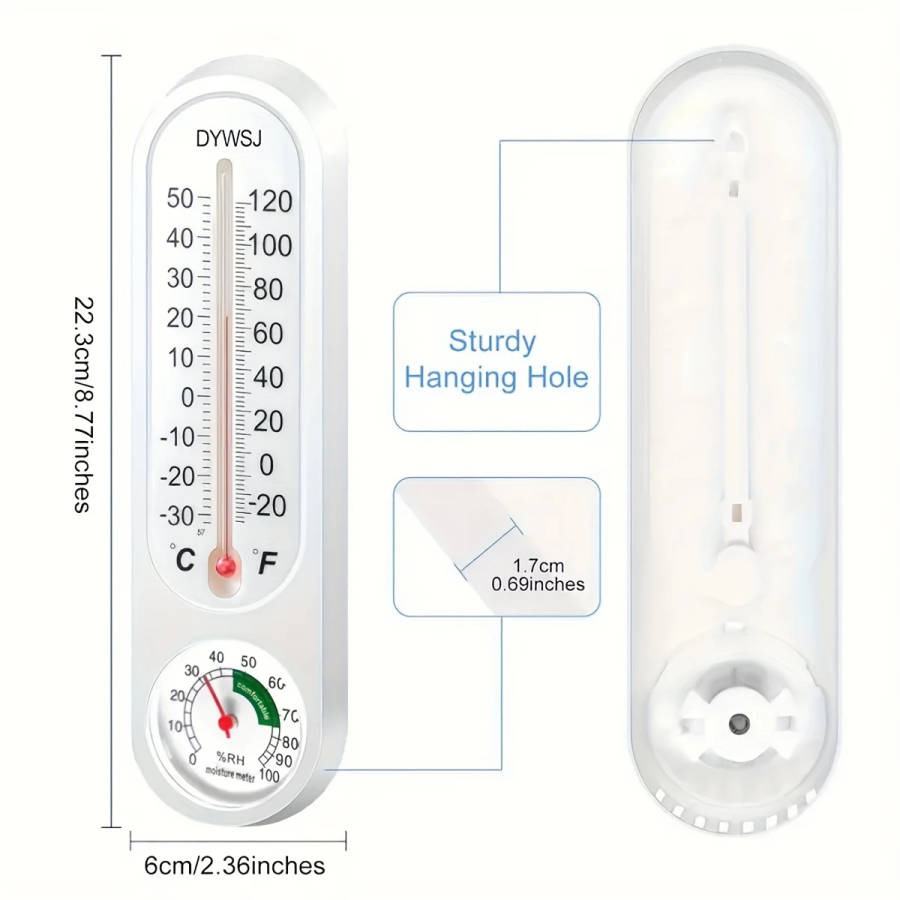 Wireless Indoor Outdoor Thermometer Hygrometer