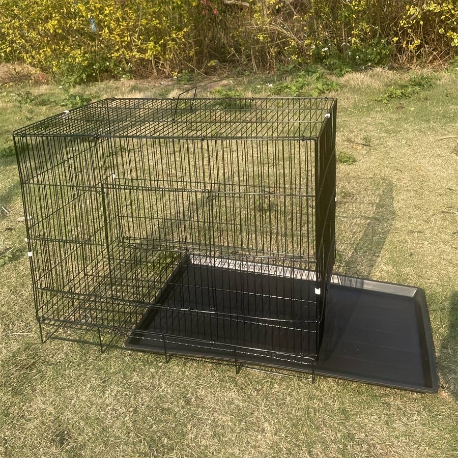 1pc White Footprint Black Version size 50*50cm/19.69*19.69inPet Cage
