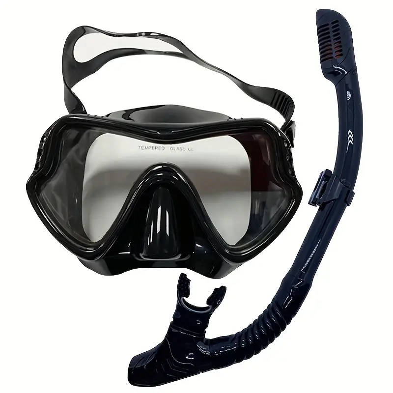 1pc Professional Snorkeling Dive Mask Set Anti-Fog Leak-Proof Dry Adult Snorkeling Goggles