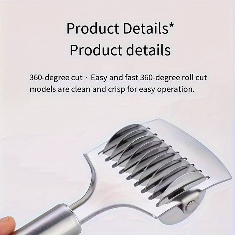 1pc Stainless Steel Noodle Cutter Multifunctional Manual Noodle Slicer Kitchen Noodle Press Machi