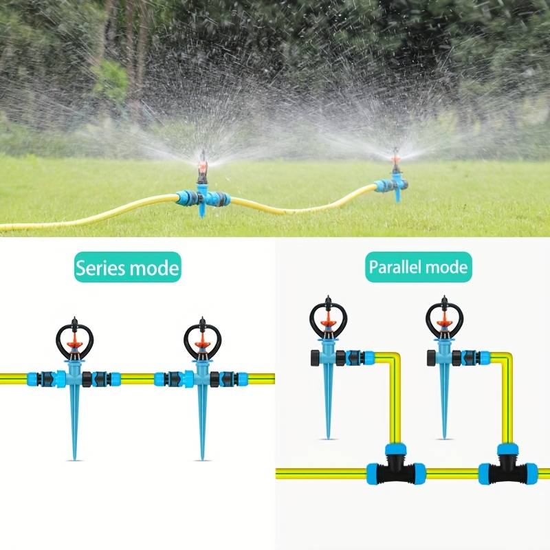 1Pc 360 Degree Rotating Spray Head Dual Mist Jet Spray Modes