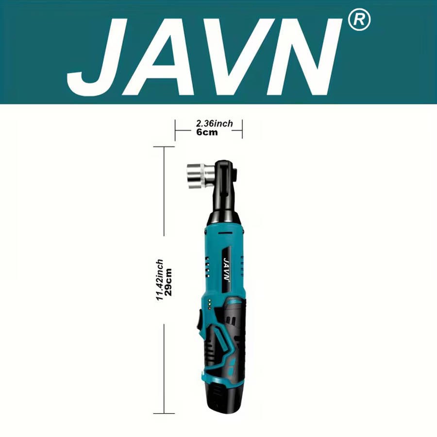 12V Electric Wrench, 45NM 3/8 Inch Ratchet Wrench