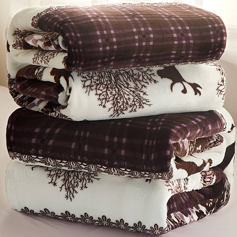 1ps Blanket Color Blossoms On Moshang size 200.0x230.0cm