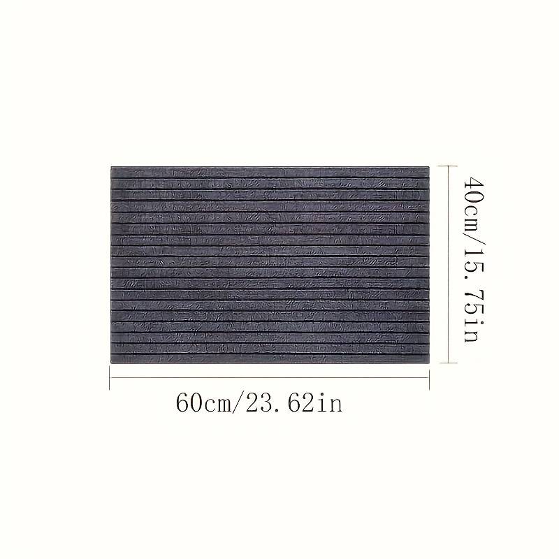 1Pc Red 50x80cm 19.7x31.5inch Floor Mat