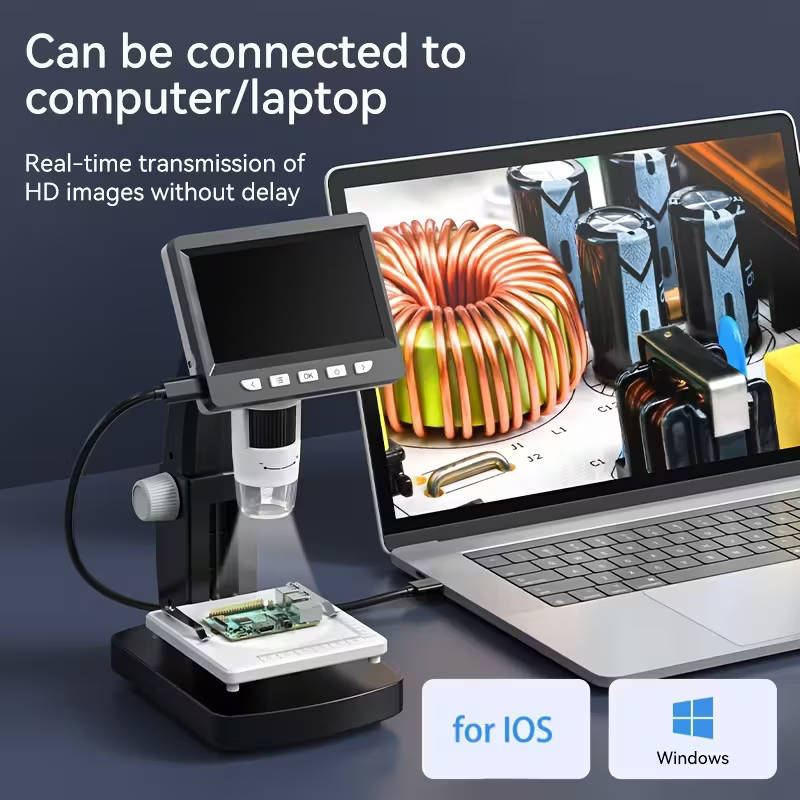 Inskam Professional Digital Microscope with 50-1000X Magnification