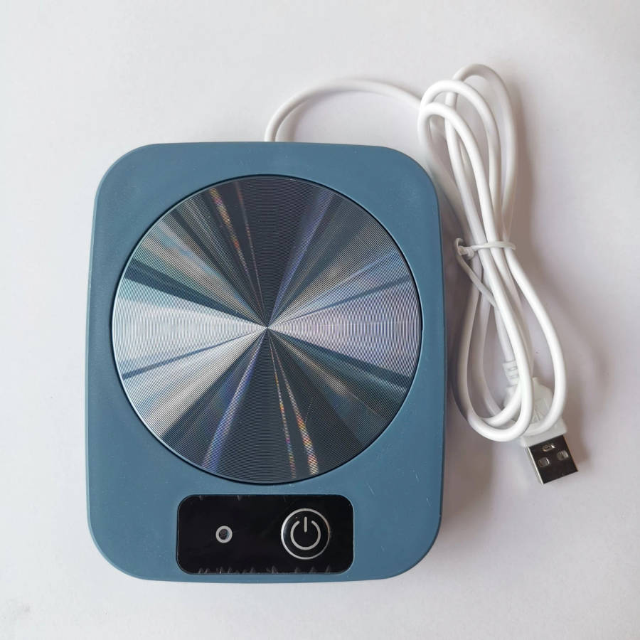 1pc USB Powered Teapot Warmer ABS Electric Beverage Heating Pad Keep Coffee Warm All Winter Color se