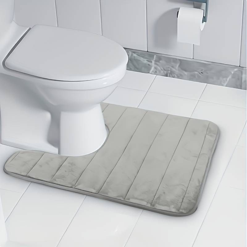 1Pc Gray Floor Mat