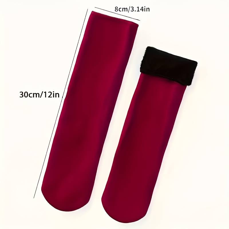 5 Pairs Black One Size High Elastic Socks