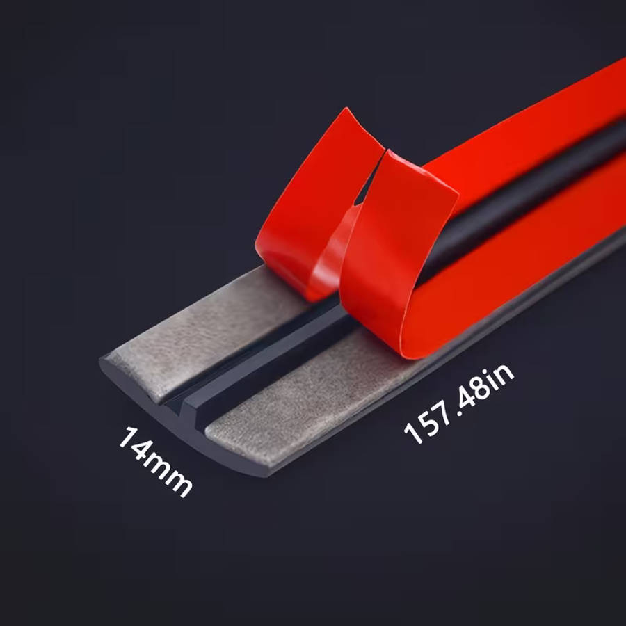 Universal Car Sealing Strip Waterproof Dustproof Rubber Seal 2M