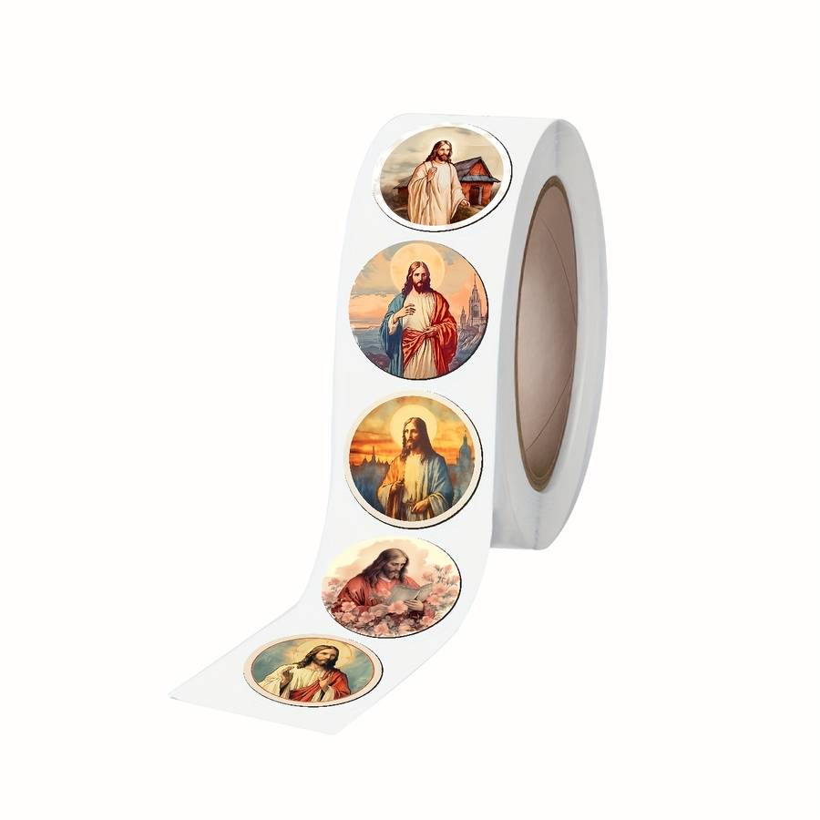 1pc  Jesus Christian Themed Stickers