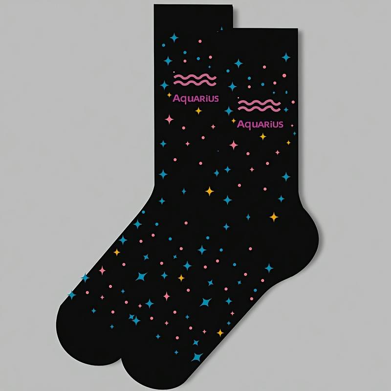 1 Pair Golden Bull  One Size Socks