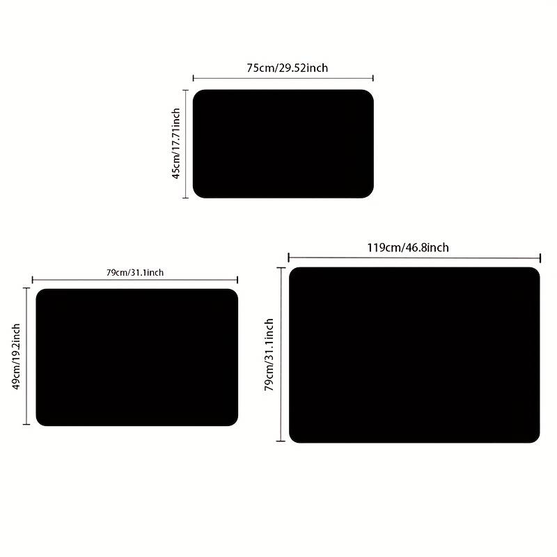 1Pc 50x80cm 19.68x31.49inch Floor Mat