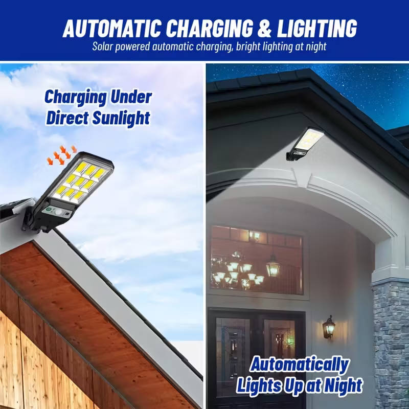 LED Outdoor Solar Light with Remote