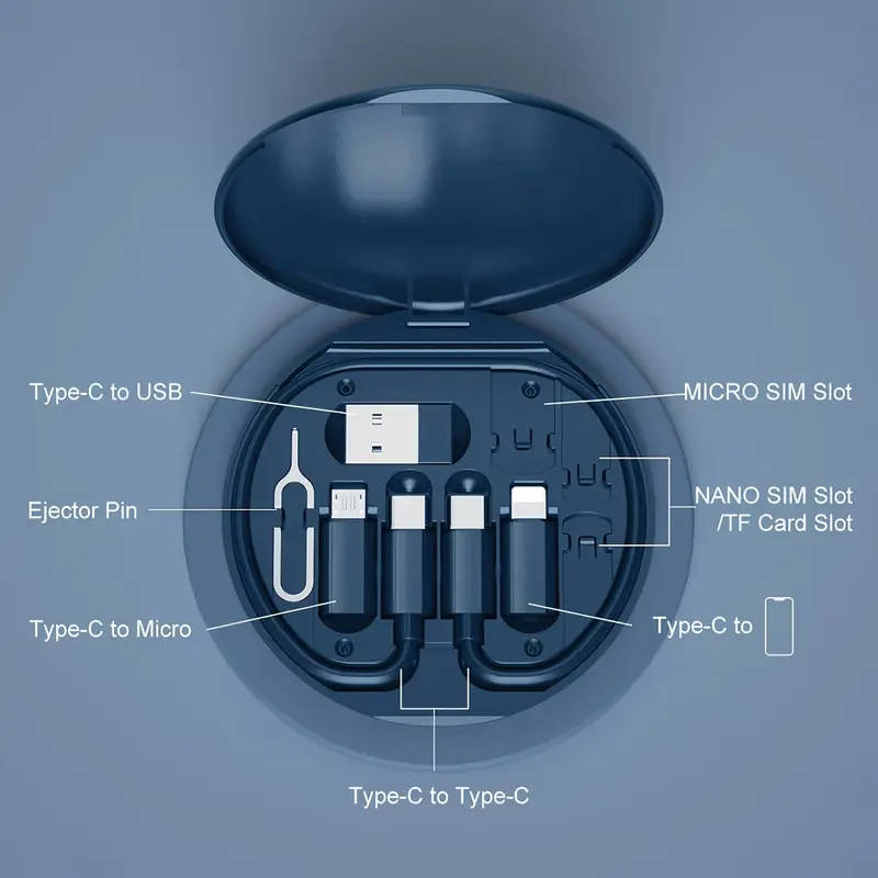 5-in-1 USB-C Charging Cable Set