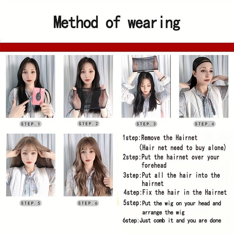 1Pc Light Brown 10.16cm Fashion Design Wig