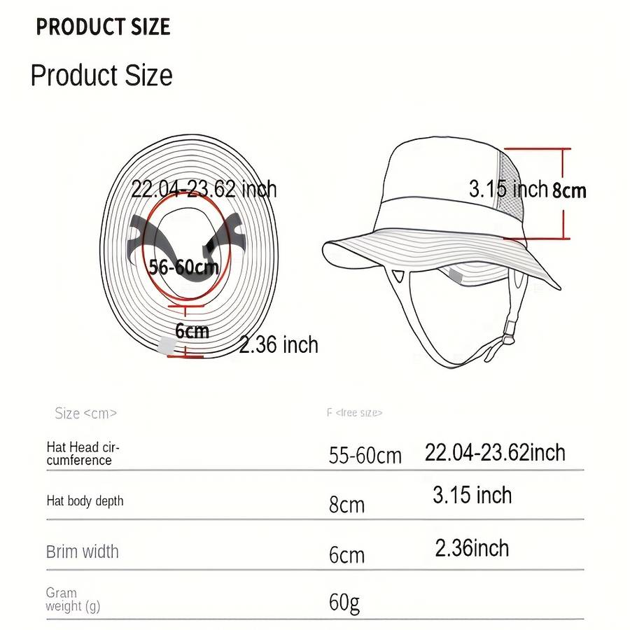 1pc Wide Brim Sun Protection Hat Foldable Outdoor Hiking Fishing Cap Quick-Drying Surfing Fis