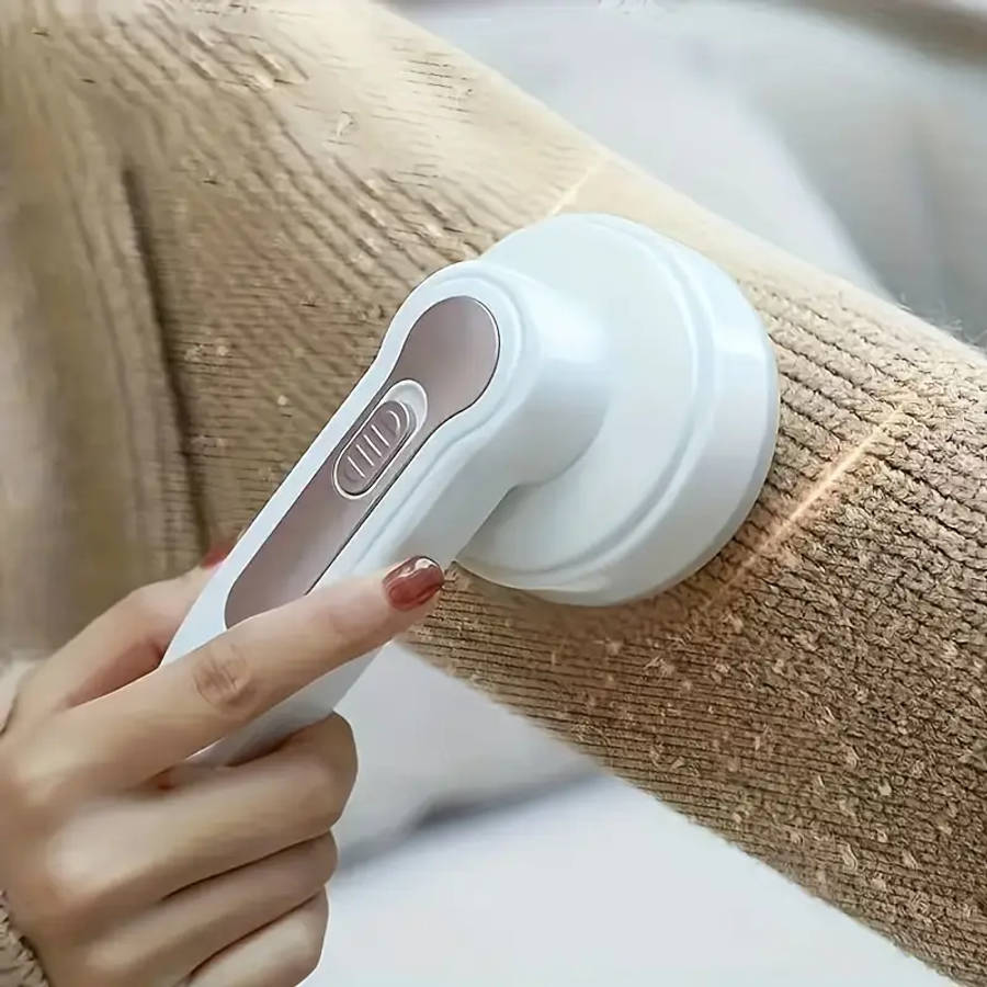 USB Rechargeable Hair Remover with Cleaning Brush