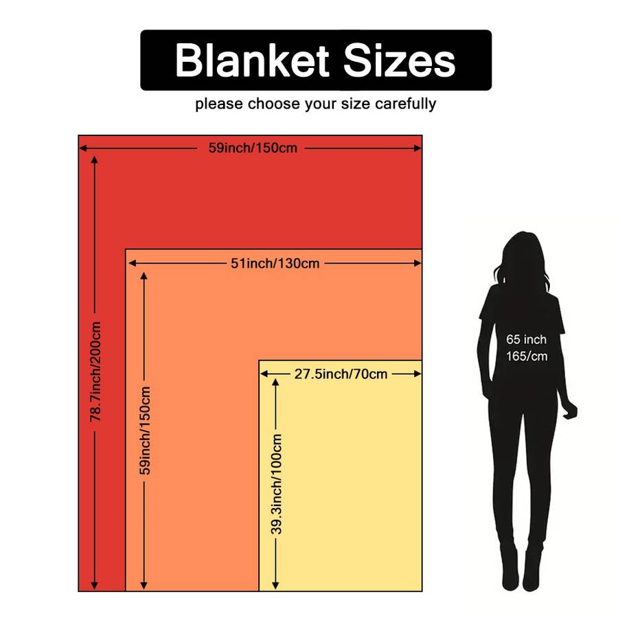 1ps Blanket Size 150X200Cm 59.06X78.74Inch