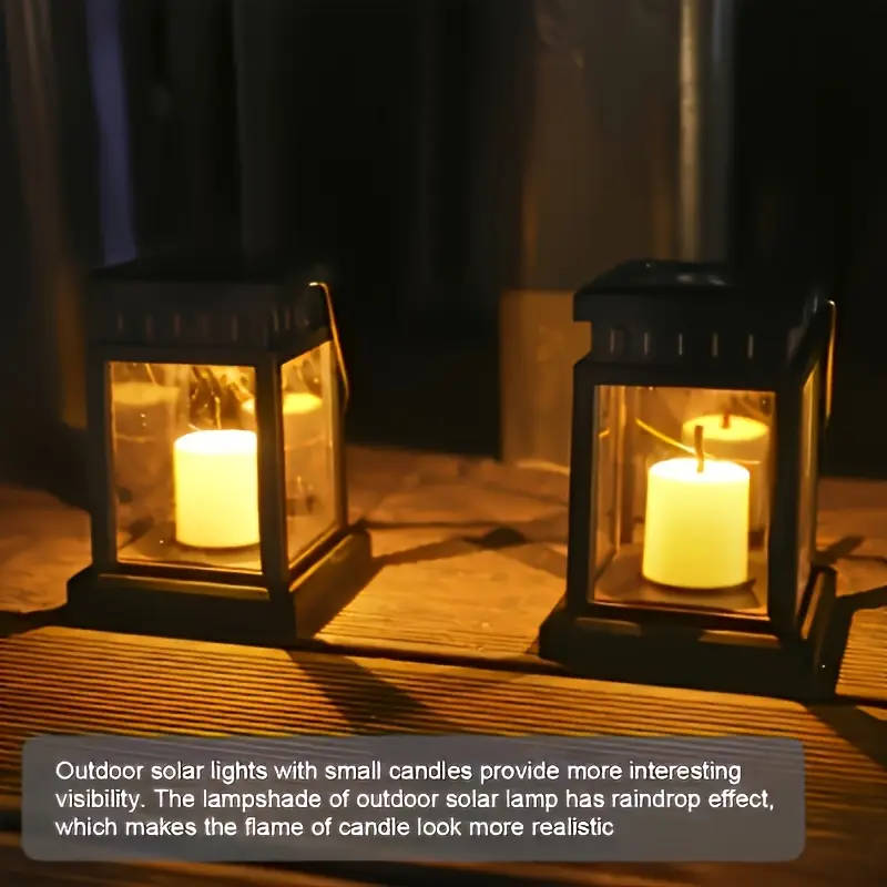 4pcs Outdoor Solar Lights