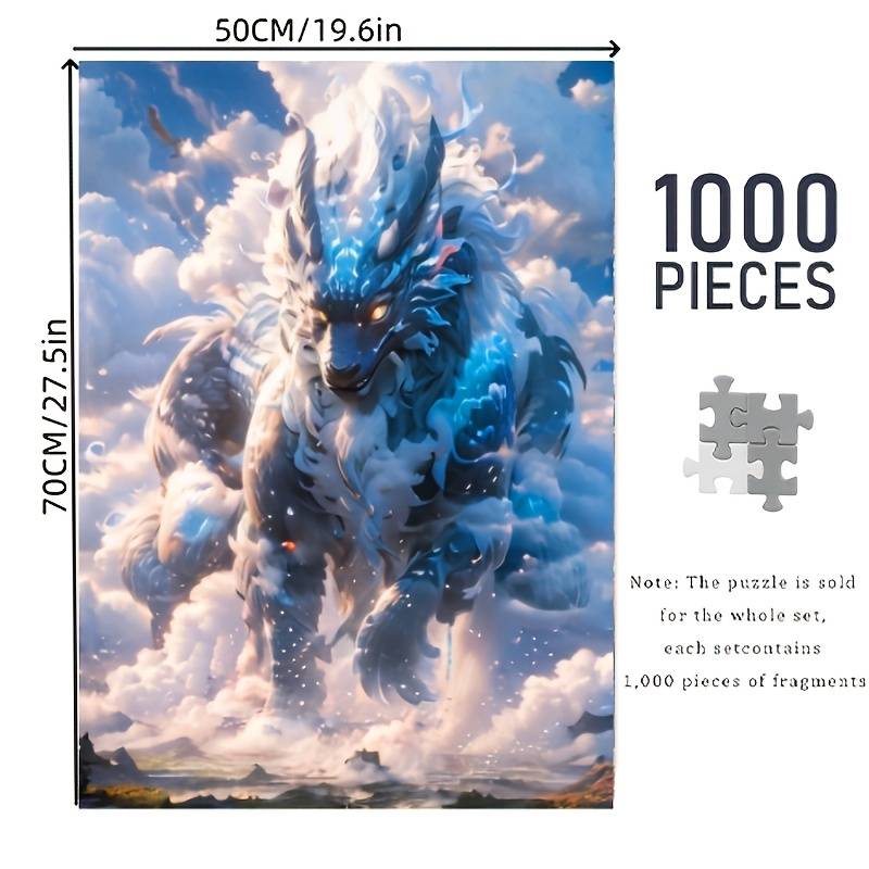 1000 Piece Paper Jigsaw Puzzle For Adults