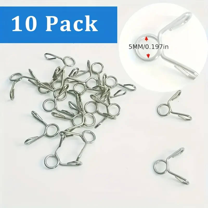 10 Stainless Steel Aquarium Oxygen Hose Clamps