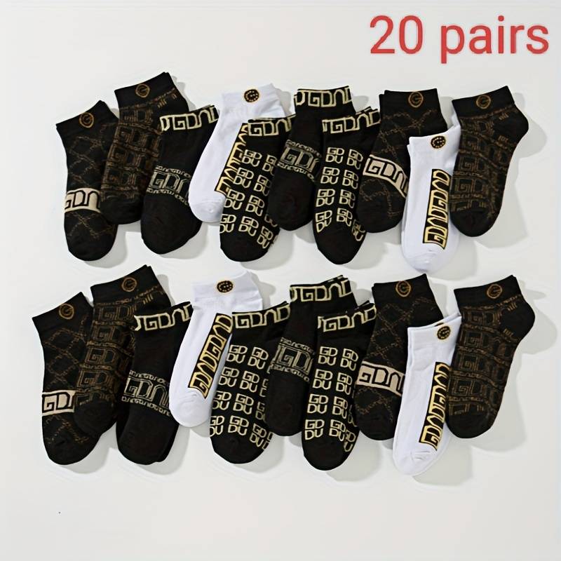 Sock 10 Pairs Pack Golden Yellow  One Size
