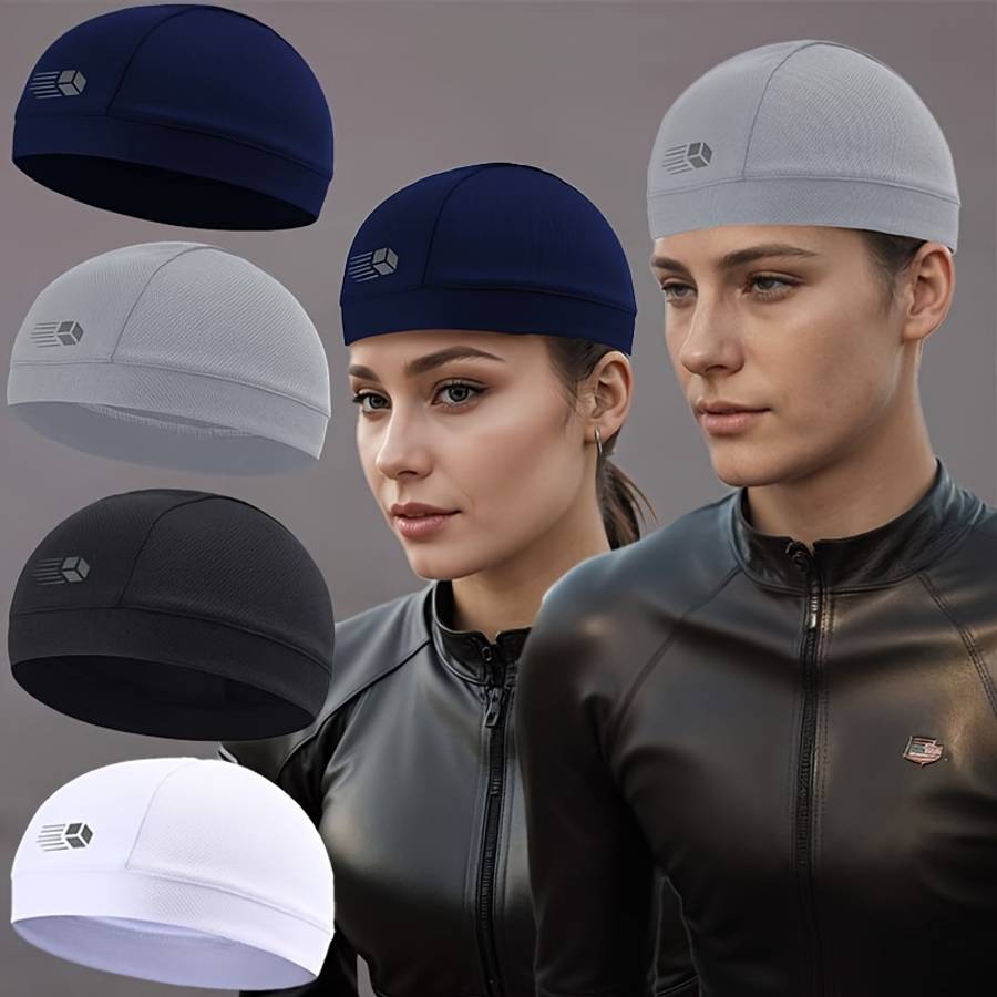 Versatile Use Cooling Skull Cap Breathable Sweat-Wicking Beanie