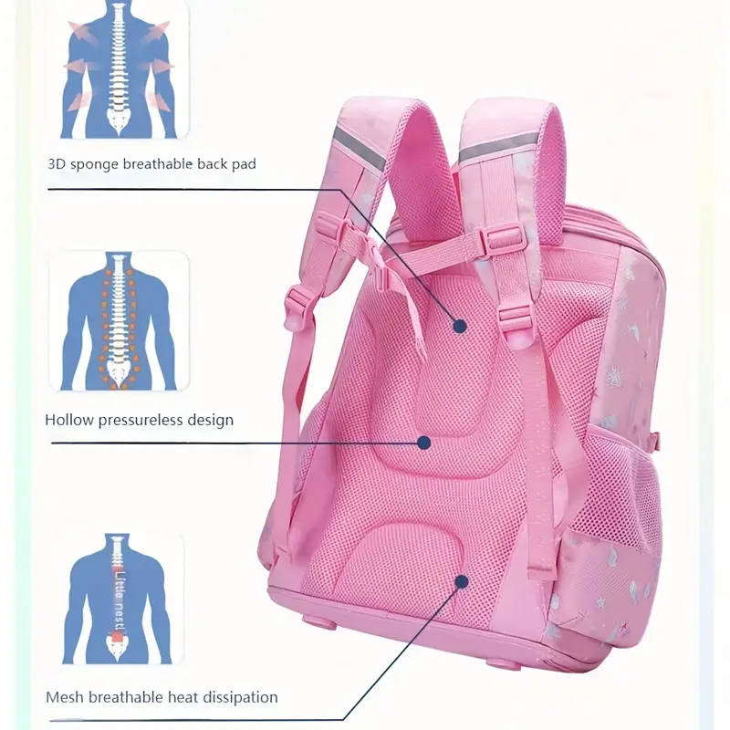 Primary School Student 3D Hard Shell Backpack