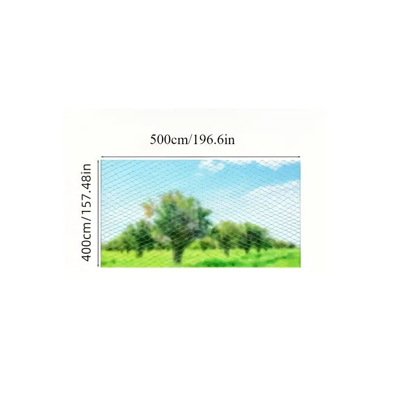 Sunblock Mesh Sunshade Sail PE Material Shade Cloth Net 4x5m