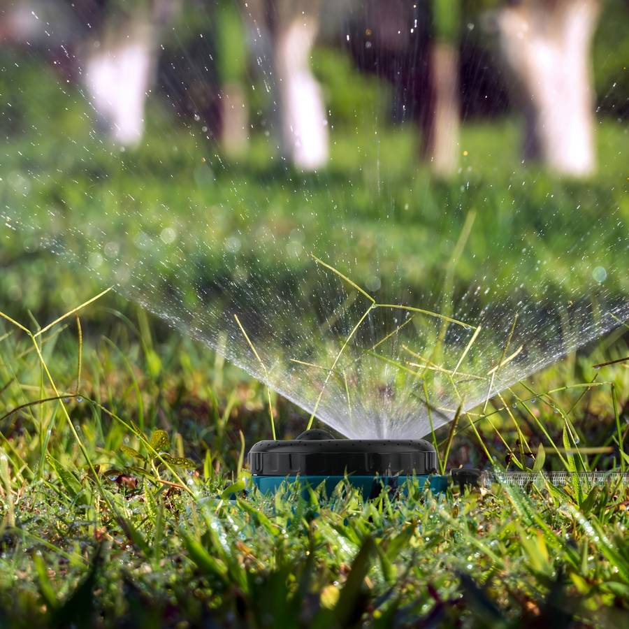 1Pc Round Sprinkler8 Function Automatic Garden Lawn Sprinkler
