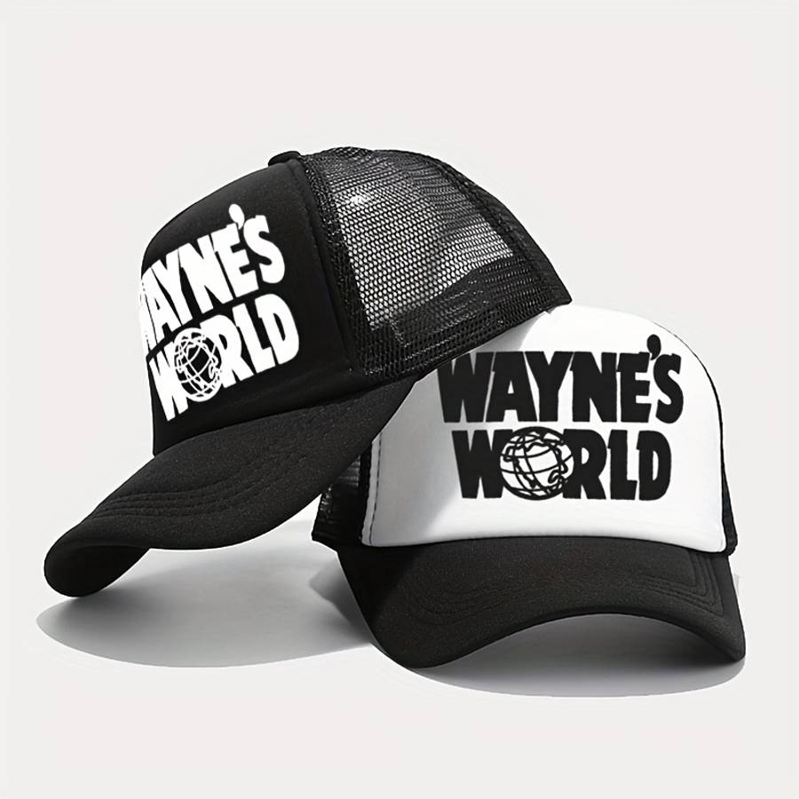 Wayne'S World Hat Embroidered Wayne'S World Baseball Cap Dad Hat