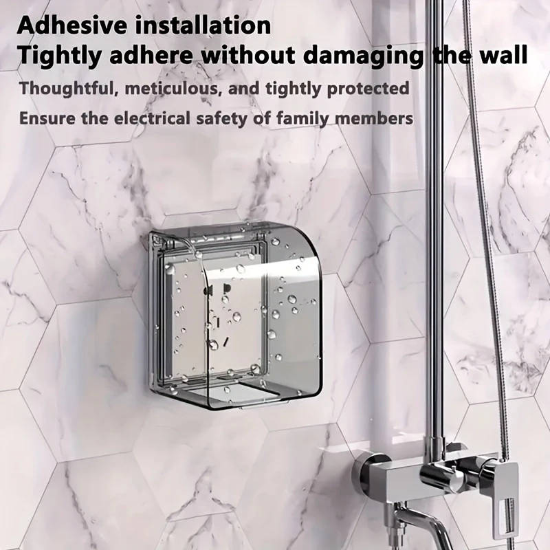 Plastic Wall Outlet Cover Dustproof Waterproof Spray Protection Box