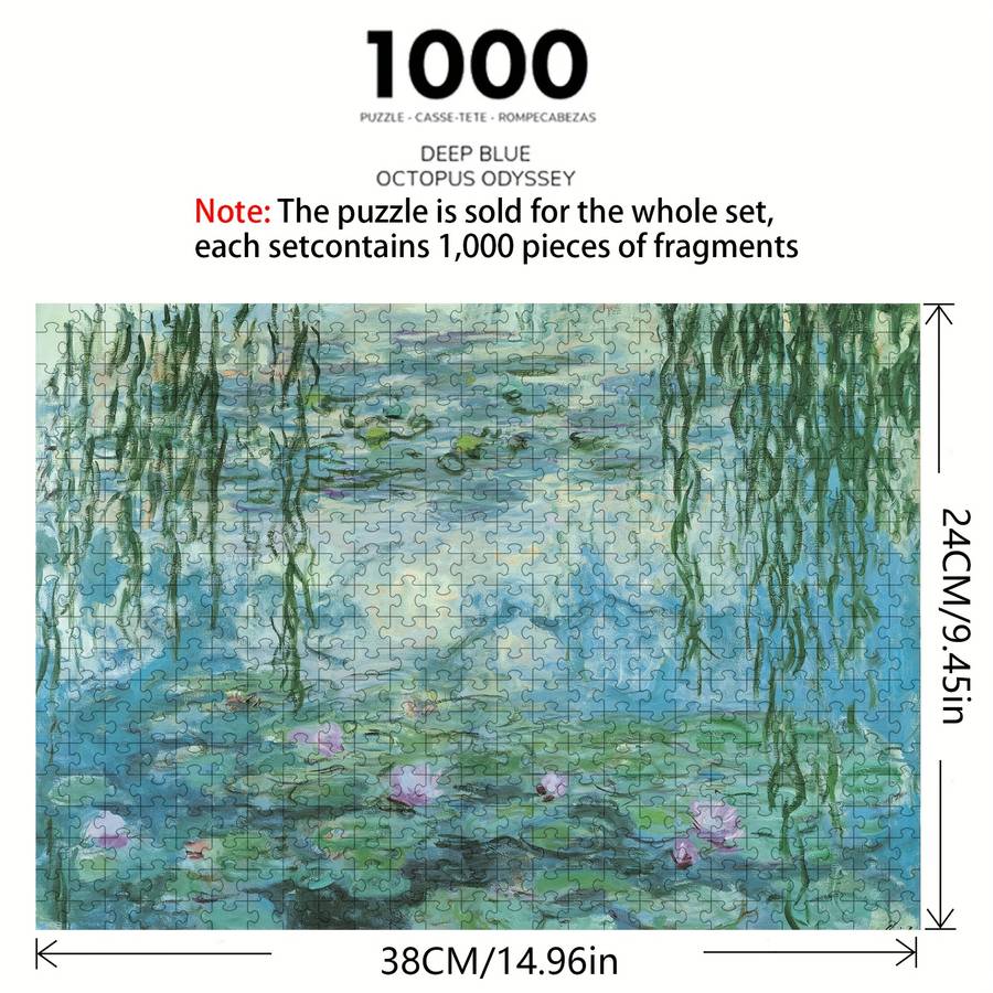 1000 Piece Paper Jigsaw Puzzle For Adults