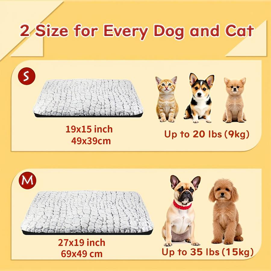 1PC Pet Mat Medium Size 49x69 Cm