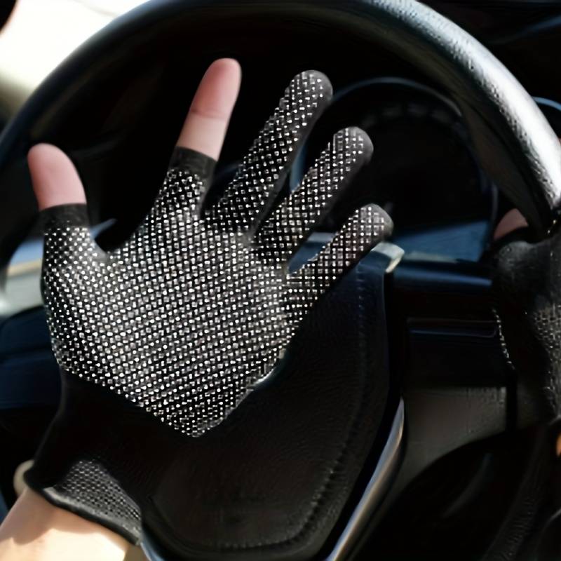 10 Pairs Pack 5 Fingers Multi Purpose Work Gloves