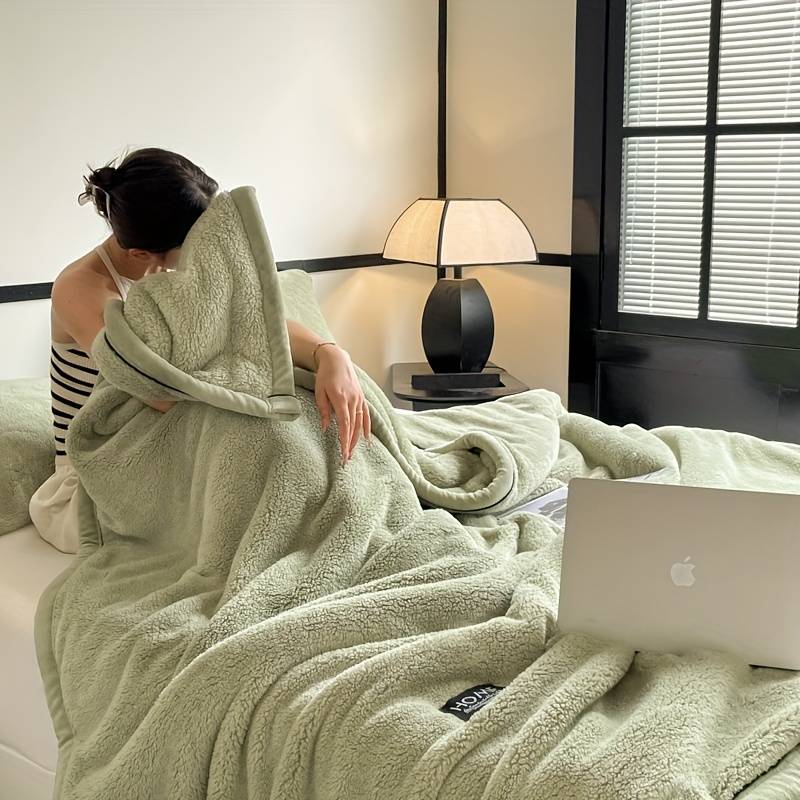 1ps Blanket Color Oubang 36 Suaya White size 150x200CM