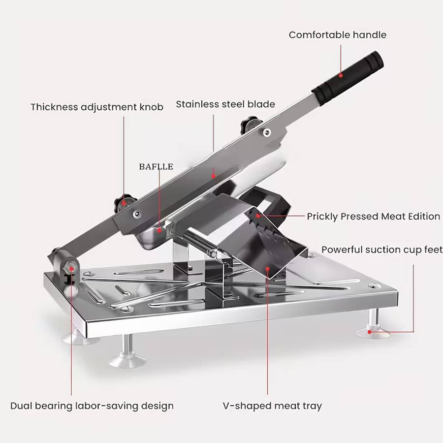 Stainless Steel Manual Meat Cutter