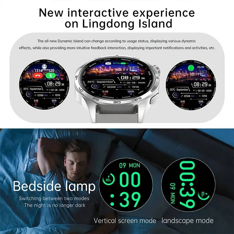   smart watch   1 53 inch   screen   assistant nfc wireless calling   sports     fitness   alloy band non water resistant ideal for camping hiking perfect gift for christmas new year details 3