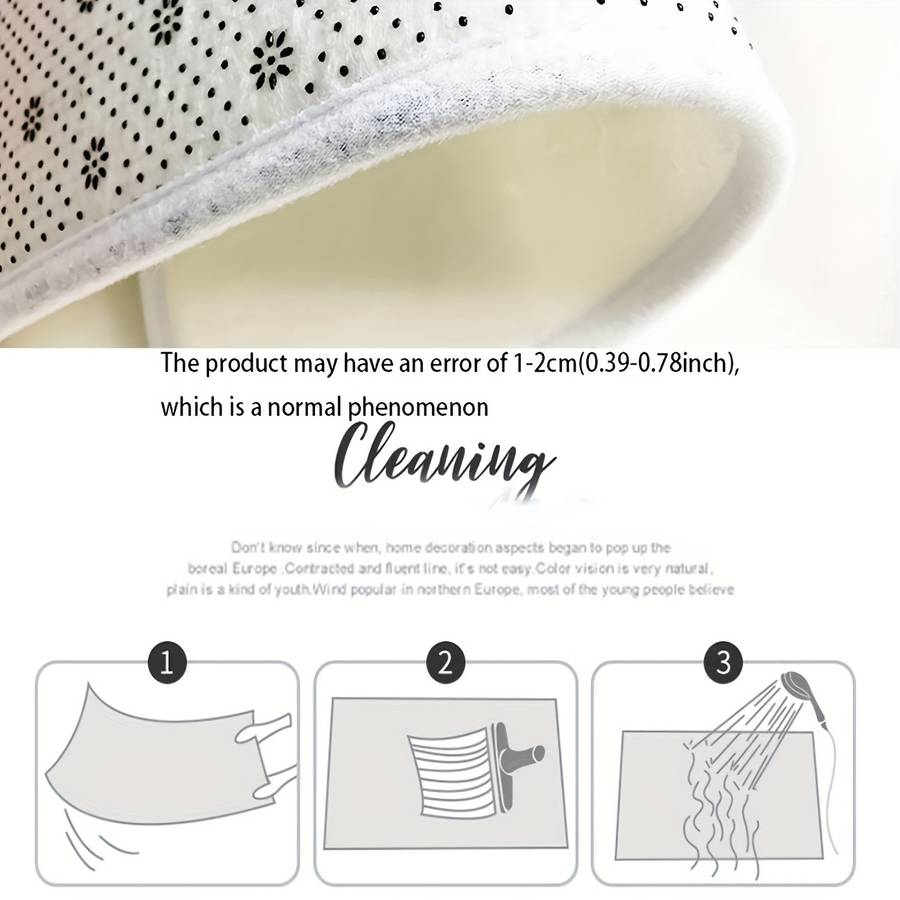 1Pc 60x90cm 23.6x35.4inch Floor Mat