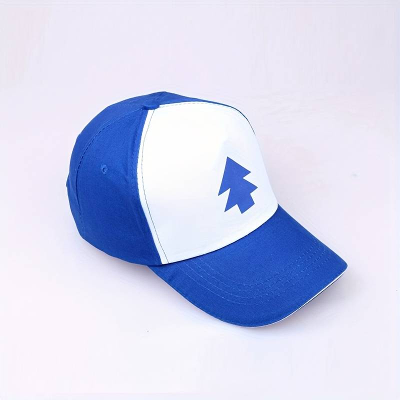 Blue Pine Tree Baseball Cap Summer Sun Cap